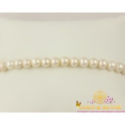 Женский жемчужный браслет на серебряной основе 961202с Gold & Silver, Украина